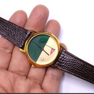Vintage Bernard Hurtig 18th Hole Watch See Video